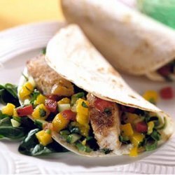 Fish Tacos With Tropical Fruit Salsa