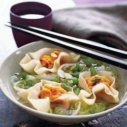 Miso Soup With Sweet Potato Dumplings