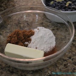 Peach-Blueberry Crisp