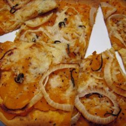 Butternut Squash Rosemary Pizza