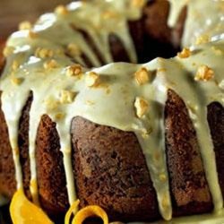 Orange-Glazed Pumpkin Cake