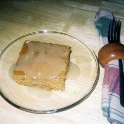 Spiced Beer Cake W Buttered Beer Sauce