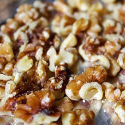 Walnut Sweet Potatoes With Cranberries