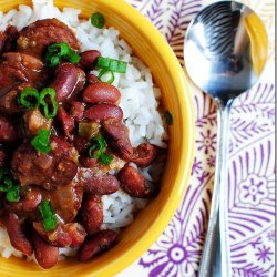 Crock Pot Red Beans and Rice