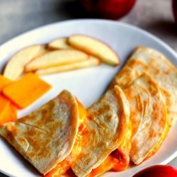 Cheddar-Apple Quesadilla