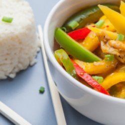 Spicy Chicken With Mango