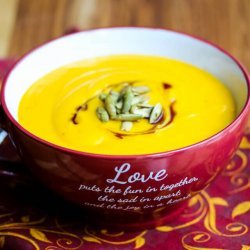 Curried Butternut Squash Soup