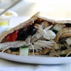 Mediterranean Chicken Pitas