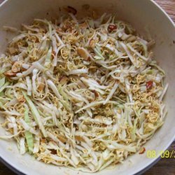 Crunchy Asian Ramen Cole Slaw