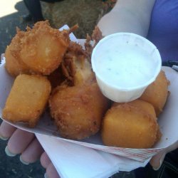 Deep-Fried Cupcakes on a Stick