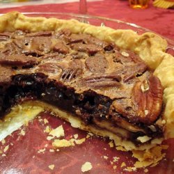 Chocolate Pecan Pie With Chocolate Crust