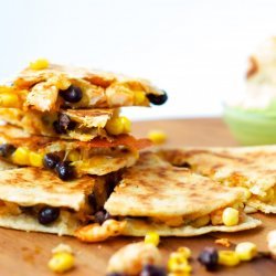 Shrimp and Avocado Quesadillas