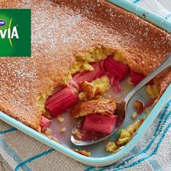 Rhubarb Pudding