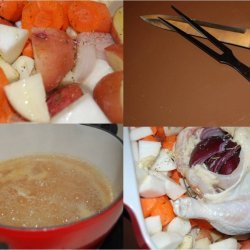 Chicken Soup With Root Vegetables
