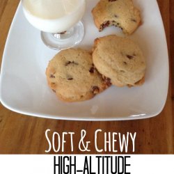 High Altitude Chocolate Chip Cookies