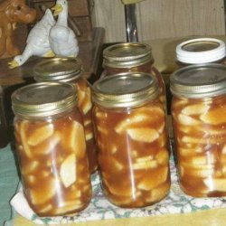 Preserved Apple Pie Filling