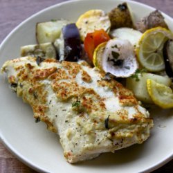 Hummus Crusted Chicken