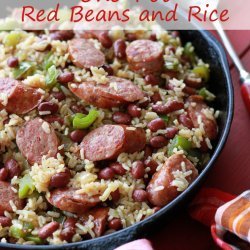 Red Beans & Rice -  Without the Beans