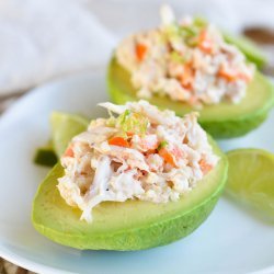 Crab Salad Stuffed Avocados