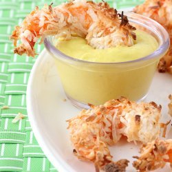 Coconut Shrimp With Dipping Sauce (Baked)