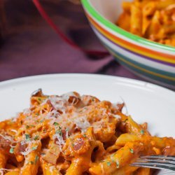 Penne Pasta With Peppers