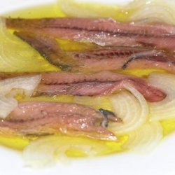 Dalmatian Salted Anchovy Salad