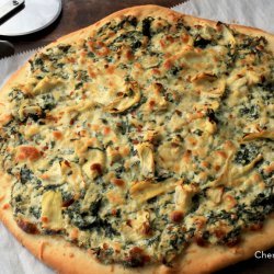 Spinach Dip Pizza