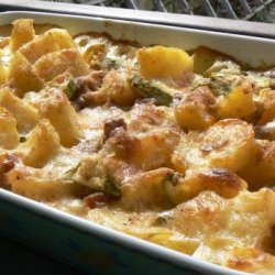 Potato and Zucchini Gratin