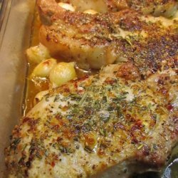 Pork Chops in Wine Sauce