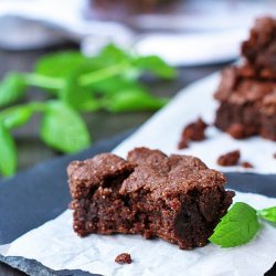 Mint Chocolate Brownies