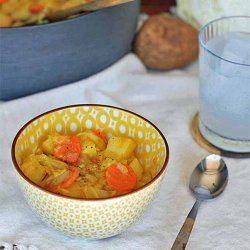 Cabbage-Potato Fry