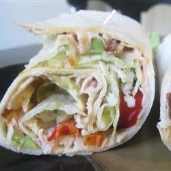 Spicy Chipotle Turkey Wraps