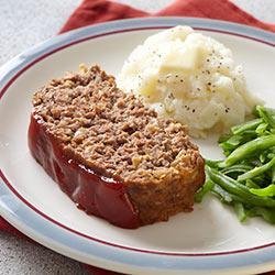 Brown Sugar-Glazed Home-Style Meat Loaf