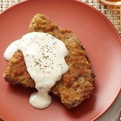 Chicken Fried Steak with Cream Gravy