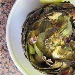 Simply Roasted Artichokes