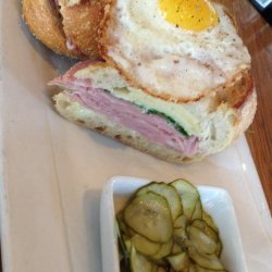 Fried Mortadella Sandwich