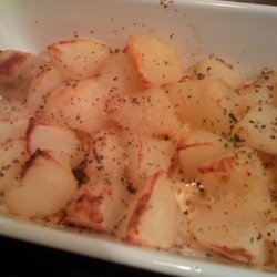 Garlic Roast Potatoes