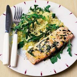 Lemon-Rubbed Salmon