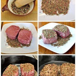 Steak au Poivre