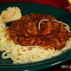 BBQ Rib Spaghetti