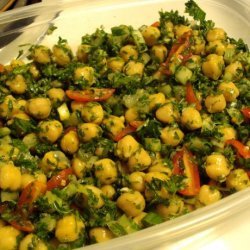 Garbanzo and Parsley Salad