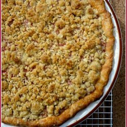 Oatmeal-Rhubarb Crumble