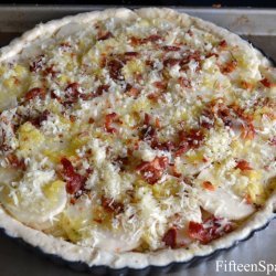 Potato Bacon Tart