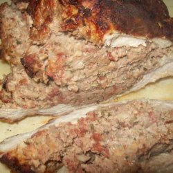 Double Meat Delight (Beef Stuffed Veal Breast)