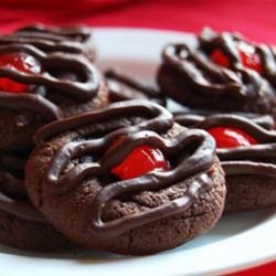 Chocolate-Covered Cherry Cookies