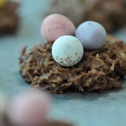 Easter Nests With Eggs