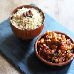 Moroccan Vegetable and Chickpea Tagine