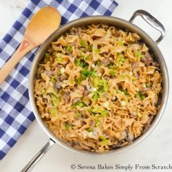 Skillet Beef Stroganoff