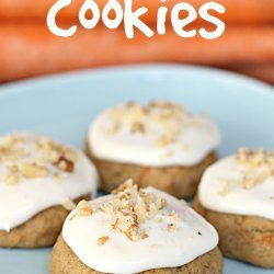 Frosted Carrot Cookies