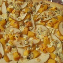 Pumpkin and Pear Pizza